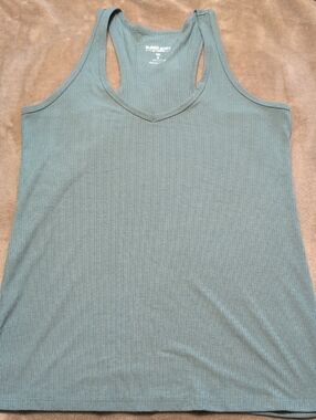 torrid Ribbed Racerback Tank - Sage Green Size 0 (12)